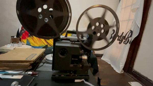 16mm projector gif