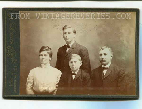 Old Family Photos from 1880s to 1942