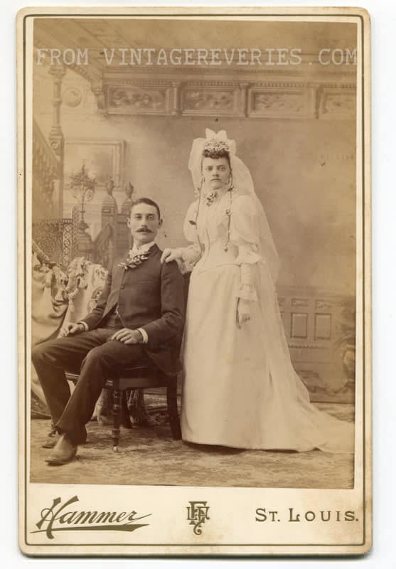 Turn of the century wedding, couples, and portraiture