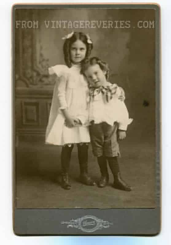 1890s Childrens Portraits