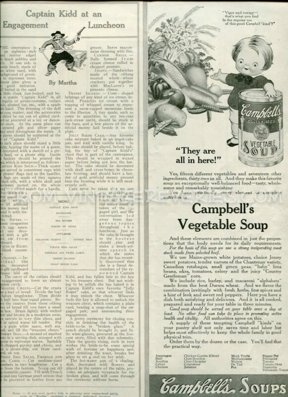 Tatting and needlework patterns from the April 1917 issue of The Modern Priscilla
