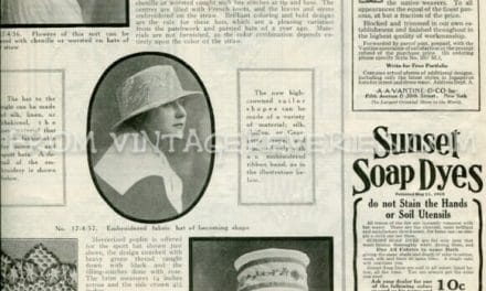 1917 Edwardian Lace Fashions on Clothing
