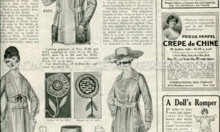 1917 fashions, advertisements, and articles from The Modern Priscilla – July 1917 issue