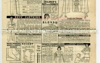 How to Measure for Clothing – from the Summer 1935 Chicago Mail Order Catalog