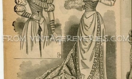 1892 Fashion Magazine – 10 scans from the Delineator