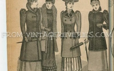 1890s Fashions for Misses and Girls (Winter of 1892 – The Delineator)