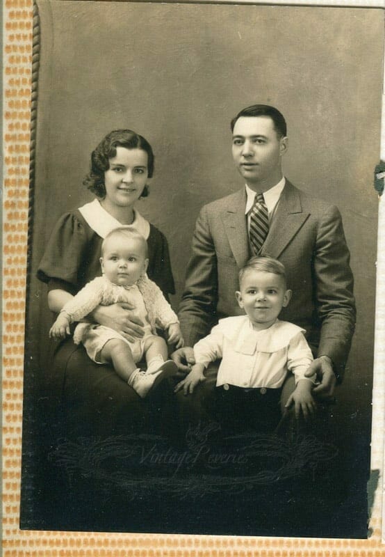 1930s nun and family photos