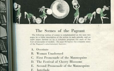 1924 St. Louis Fashion Pageant Program – pt 1
