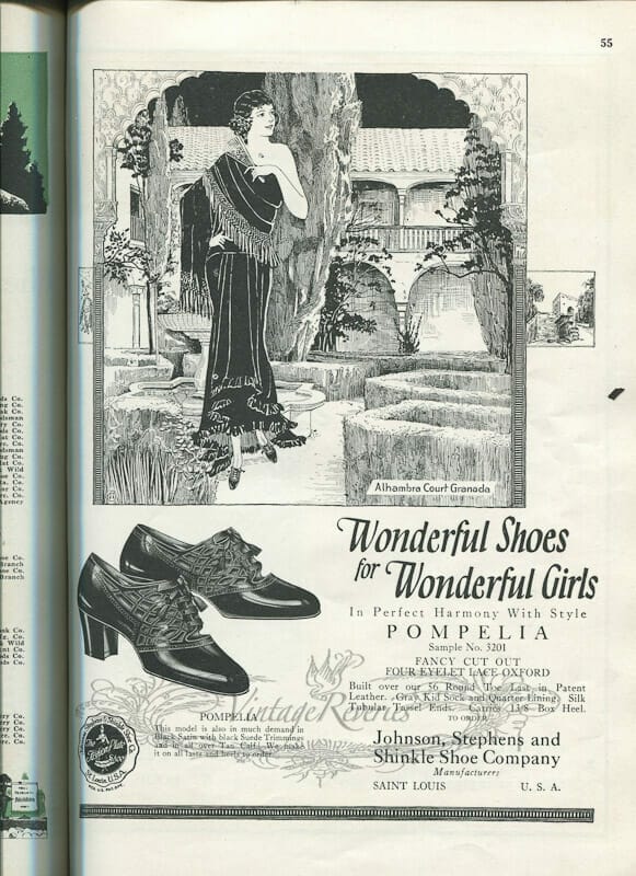 1920s St. Louis Shoe manufcturer Advertisement