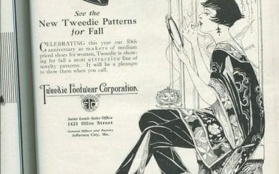 1920s Shoe Advertisements: Women’s shoes, children’s shoes, and mens shoes.