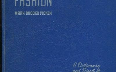 The Language of Fashion by Mary Brooks Picken 1938