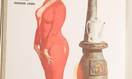 1958 Hilda Calendar – an Illustrated curvy BBW Cheesecake Pinup
