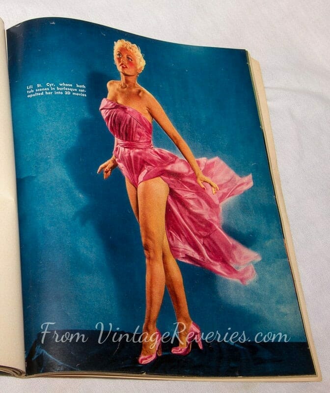 History of the influence of burlesque on pinup