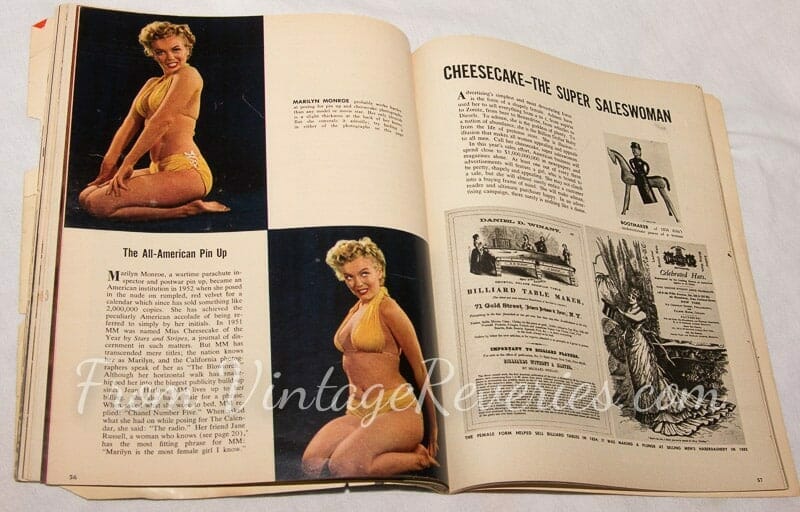 Marilyn Monroe – the All American Pinup, and more advertising history