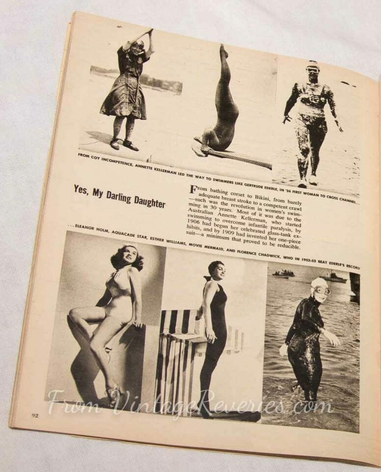 History of Women’s Swimwear and Sports Fashions