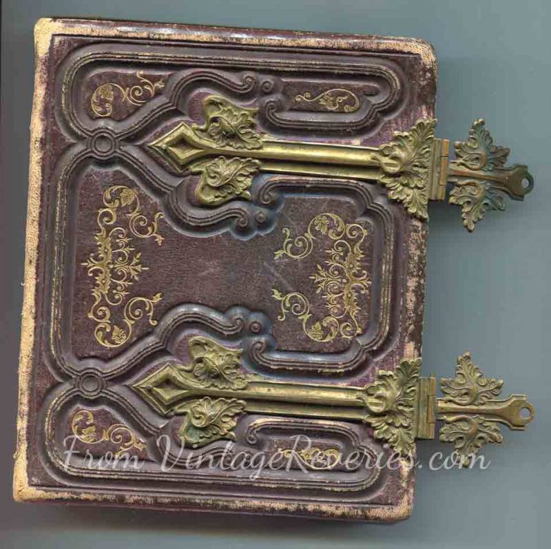 Totally steampunk looking Civil War era photo album (#2)