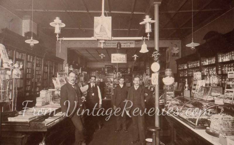 Early 1900s drugstore photos