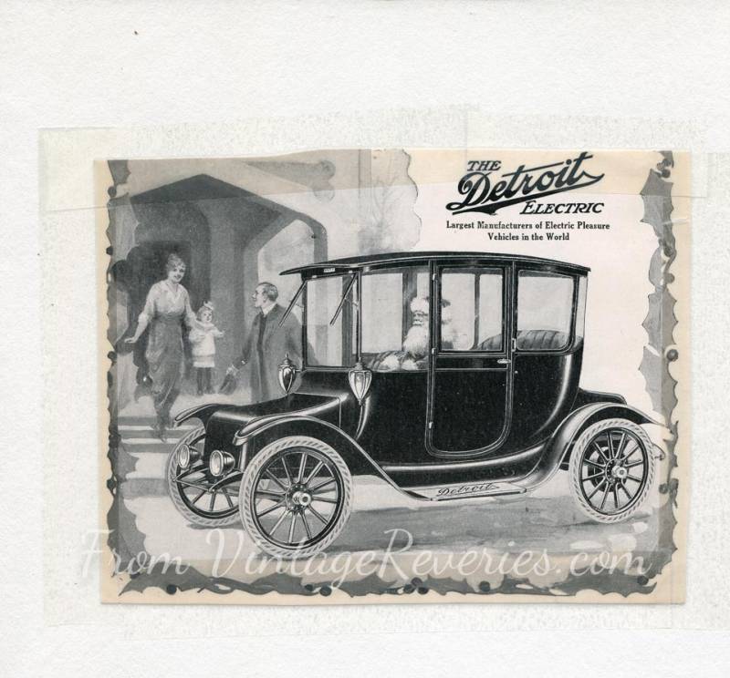 Early 1900s electric trucks advertisements