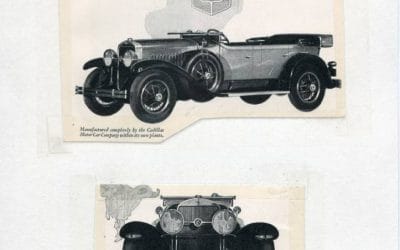 Old Cadillac Lasalle Ads