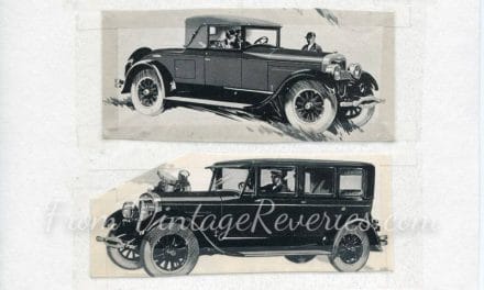 1920s Lincoln Automobile Ads