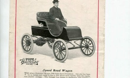 Pope-Waverly Speed Mobile Advertisement