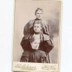 Cabinet Cards of Young Men, Children, and Couples