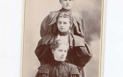 Cabinet Cards of Young Men, Children, and Couples