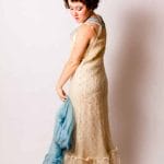 Modeling a 1930s Gown