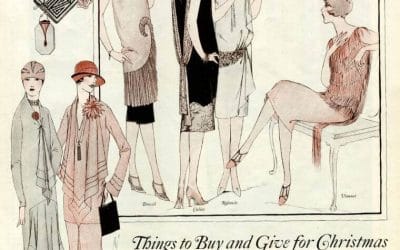 1920s Christmas gift buying tips and fashions