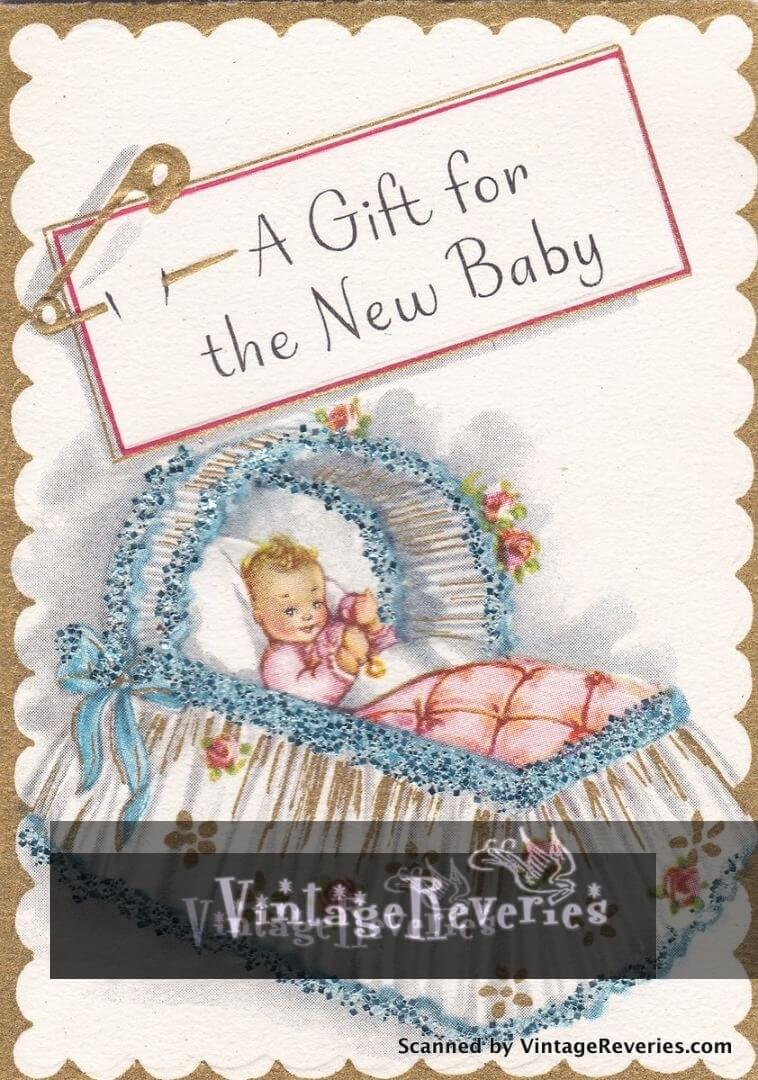 a gift for the new baby card scan
