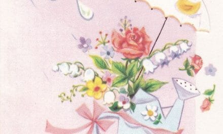 Baby shower card scans from the 1960s