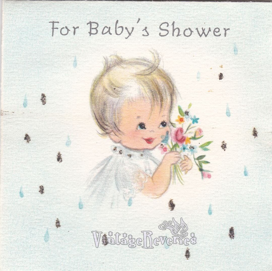 Vintage baby shower cards pt 2