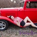 June Ann and The Red Vintage Car pt 2