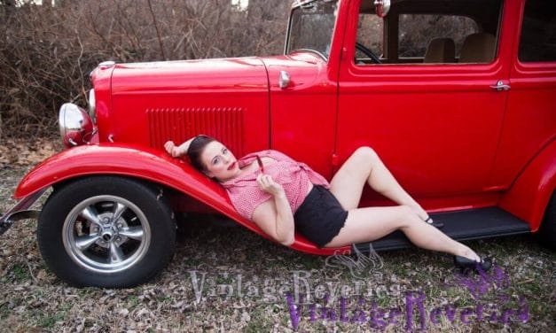 June Ann and The Red Vintage Car pt 2