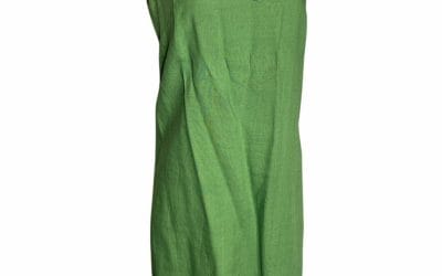 The perfect vintage St. Patrick’s Day 1960s Shift Dress – comfortable, intense Kelly green linen