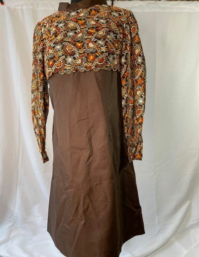 large 1970s dress