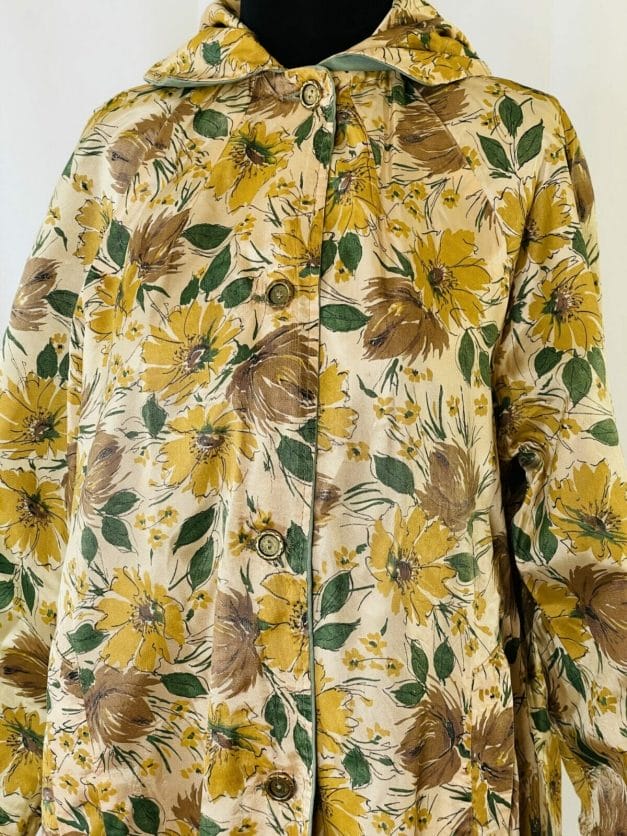 Vintage floral coat