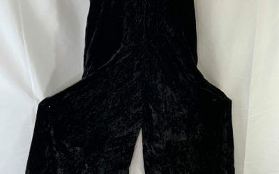 Vintage velvet stovepipe Neiman Marcus pants – XS