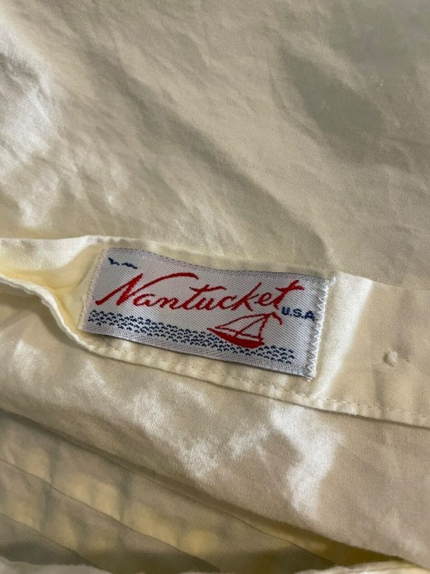 vintage Nantucket USA Label
