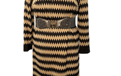 Comfortable and Classic Long Sleeve Vintage Dress by Grace Taylor Original